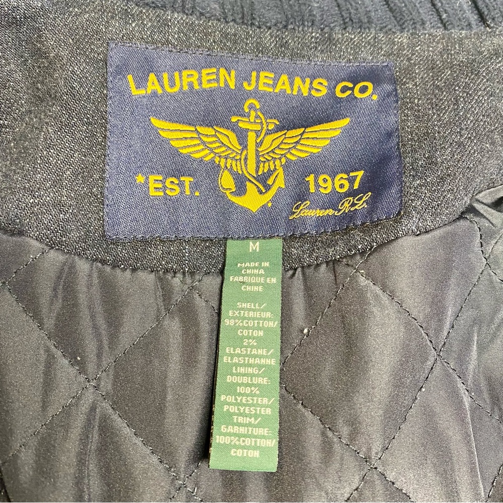 Ralph Lauren quilted denim bomber jacket - Picture 10 of 11